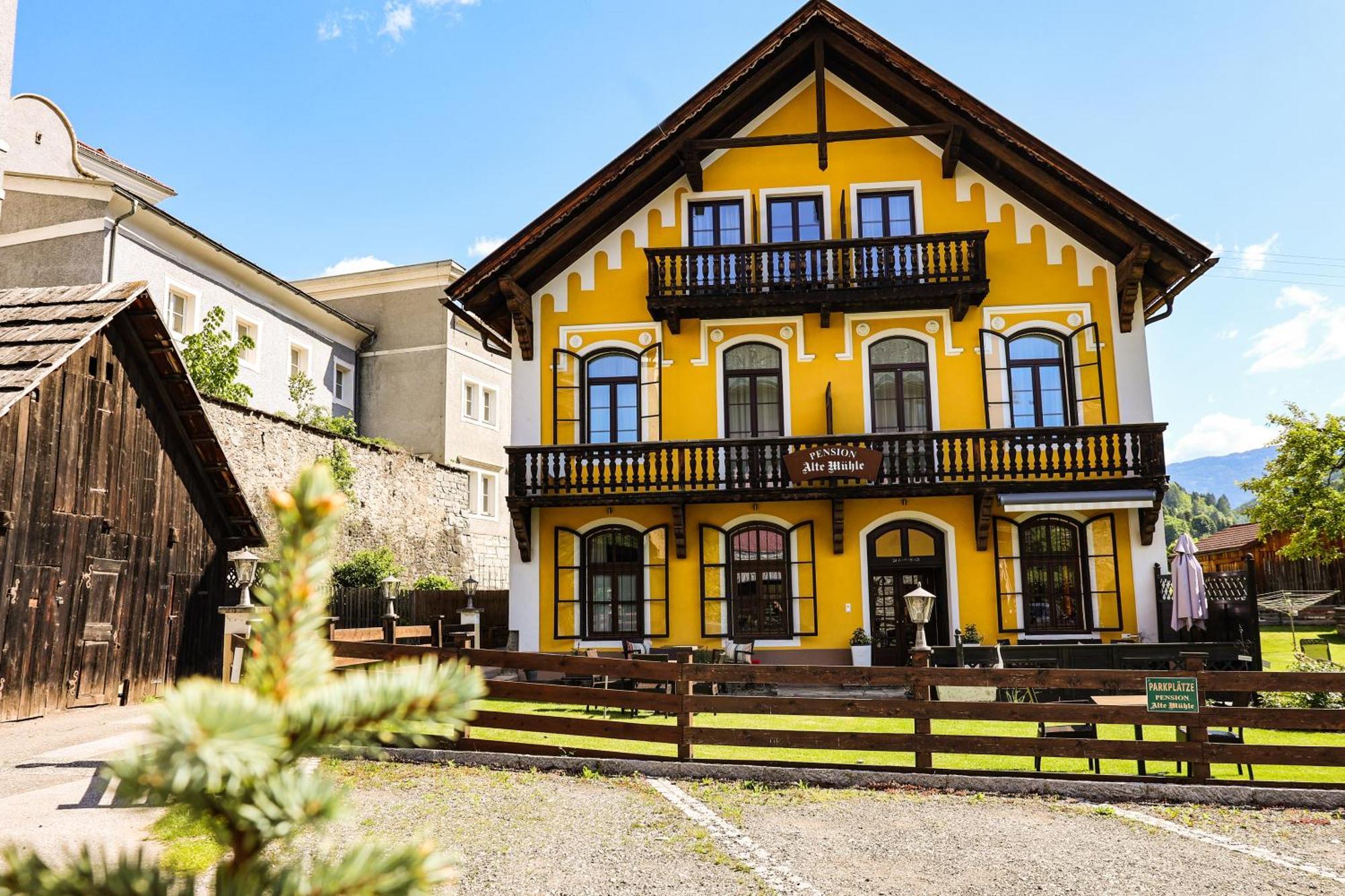 Pension Alte Muehle Gmünd Exterior foto